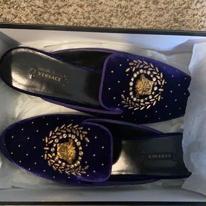 Versace mules, never worn